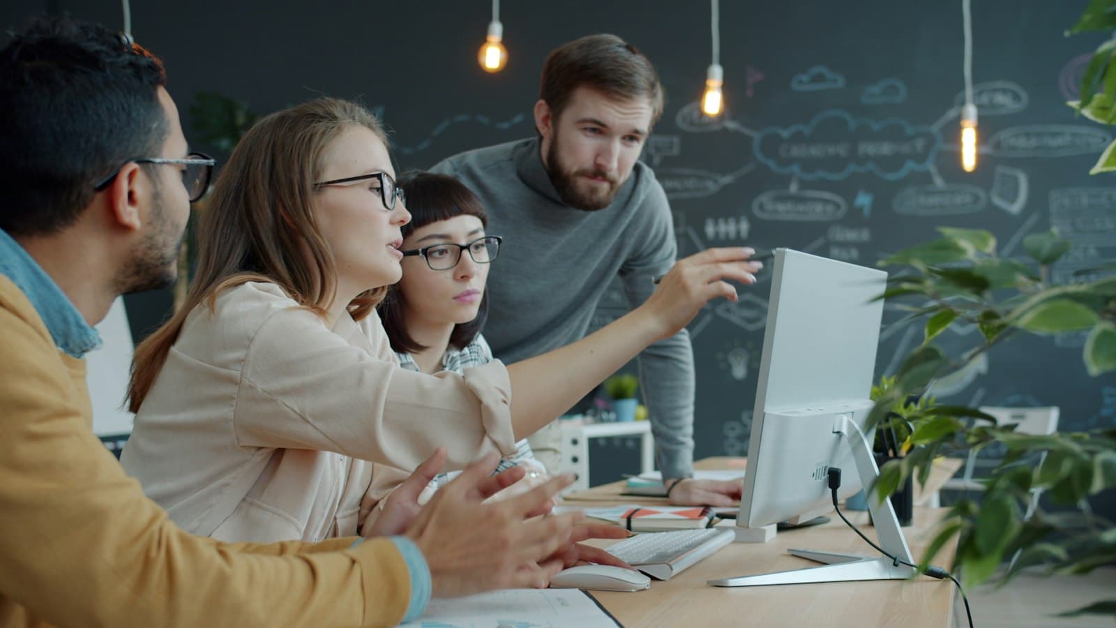 The Smarterdevs team collaborating on a product build